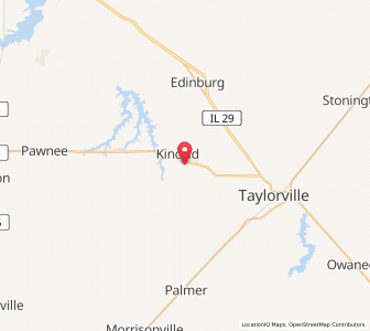 Map of Jeisyville, Illinois