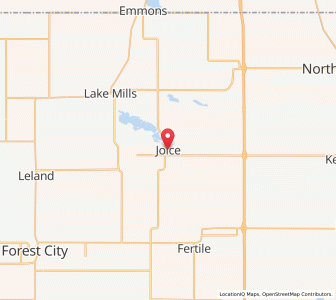 Map of Joice, Iowa