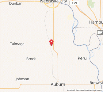Map of Julian, Nebraska
