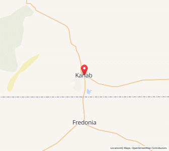 Map of Kanab, Utah