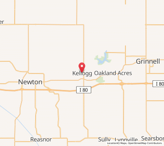 Map of Kellogg, Iowa