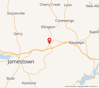 Map of Kennedy, New York