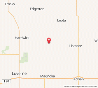 Map of Kenneth, Minnesota