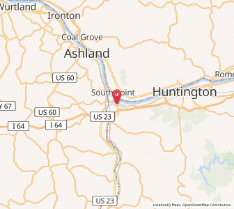 Map of Kenova, West Virginia