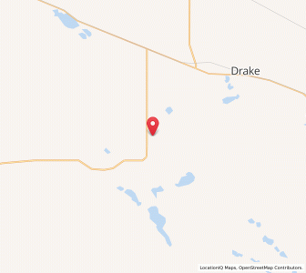 Map of Kief, North Dakota