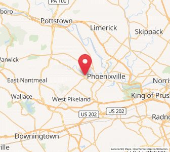 Map of Kimberton, Pennsylvania