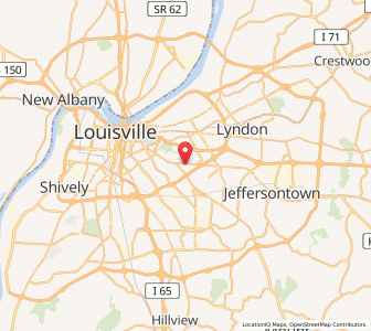 Map of Kingsley, Kentucky