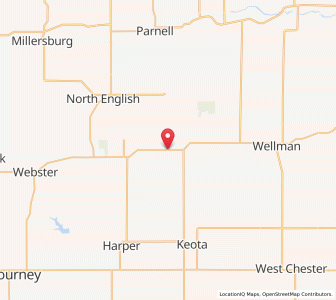 Map of Kinross, Iowa