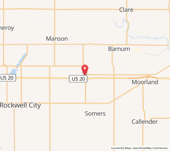 Map of Knierim, Iowa