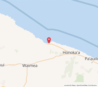 Map of Kukuihaele, Hawaii