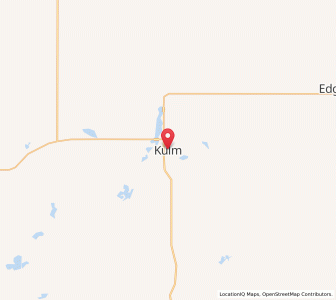 Map of Kulm, North Dakota