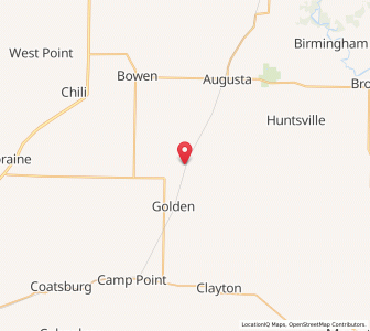 Map of La Prairie, Illinois