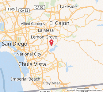 Map of La Presa, California