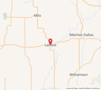 Map of Lacona, Iowa