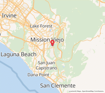 Map of Ladera Ranch, California