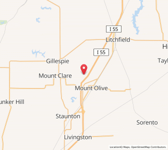 Map of Lake Ka-ho, Illinois