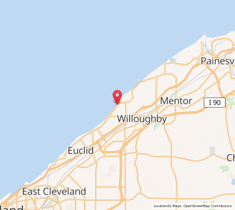 Map of Lakeline, Ohio