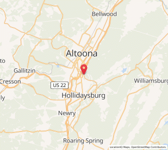 Map of Lakemont, Pennsylvania