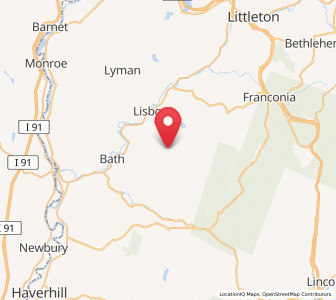 Map of Landaff, New Hampshire