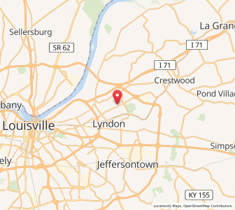 Map of Langdon Place, Kentucky