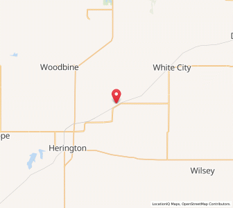 Map of Latimer, Kansas