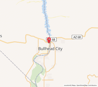 Map of Laughlin, Nevada