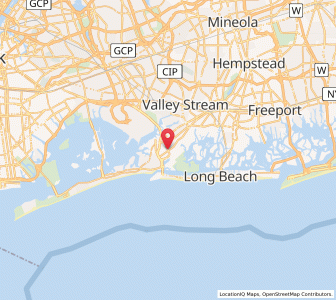 Map of Lawrence, New York