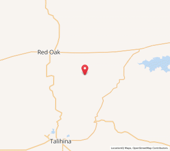 Map of Le Flore, Oklahoma