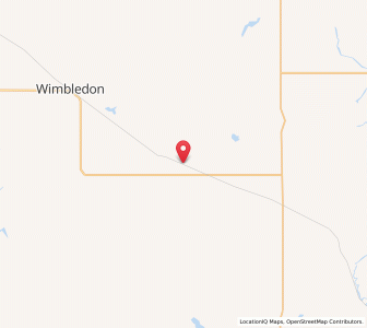 Map of Leal, North Dakota