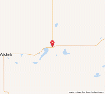 Map of Lehr, North Dakota