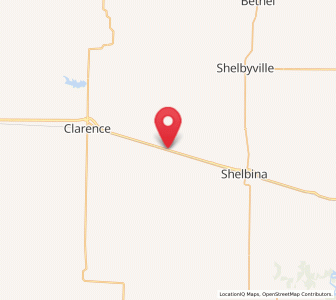 Map of Lentner, Missouri