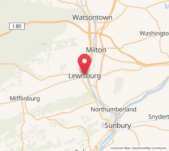 Map of Lewisburg, Utah