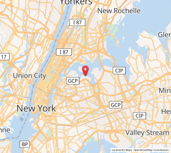 Map of LGA - La Guardia Airport, New York