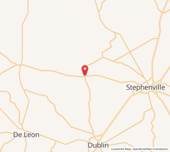 Map of Lingleville, Texas