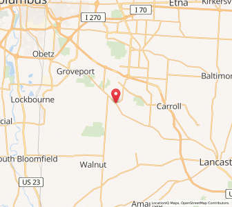 Map of Lithopolis, Ohio