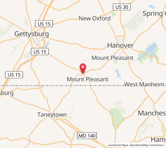 Map of Littlestown, Pennsylvania