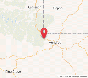 Map of Littleton, West Virginia