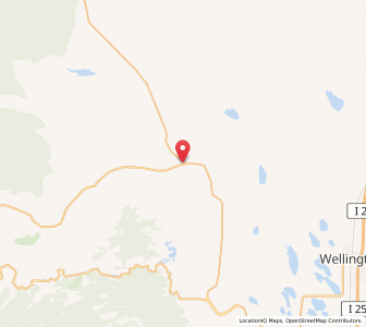 Map of Livermore, Colorado