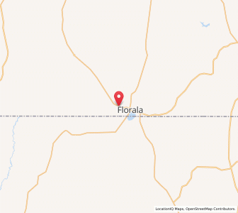 Map of Lockhart, Alabama