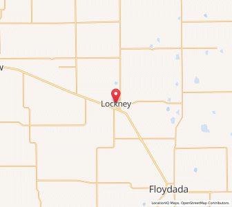 Map of Lockney, Texas