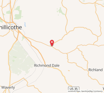 Map of Londonderry, Ohio