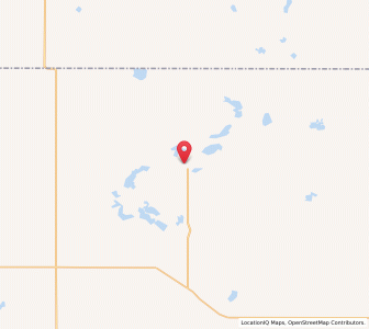 Map of Long Lake, South Dakota