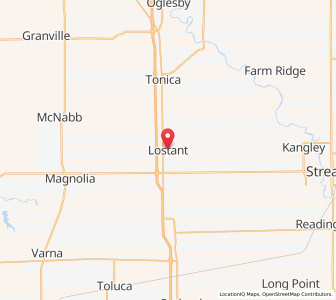 Map of Lostant, Illinois