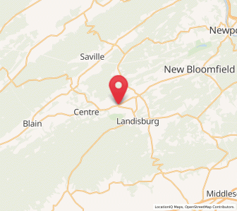 Map of Loysville, Pennsylvania