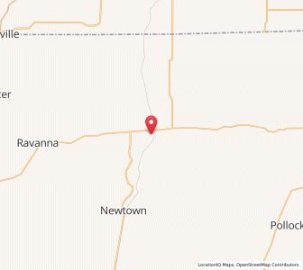 Map of Lucerne, Missouri