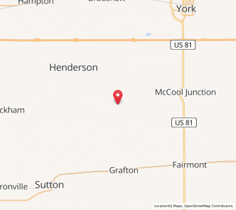 Map of Lushton, Nebraska