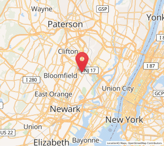 Map of Lyndhurst, New Jersey