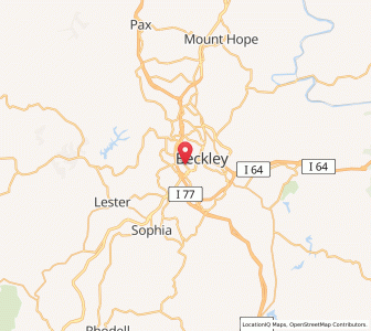 Map of Mabscott, West Virginia