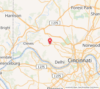 Map of Mack, Ohio