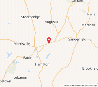 Map of Madison, New York